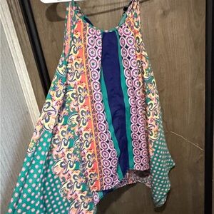 Colorful Boho style Women's dress